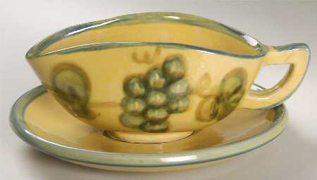 Vintage Gravy Boat & Underplate