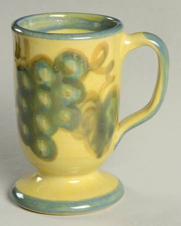 Vintage Footed Mug