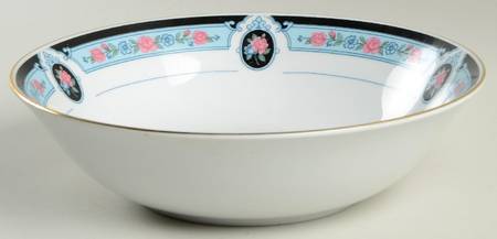 Cameo Rose 9" Round Vegetable Bowl