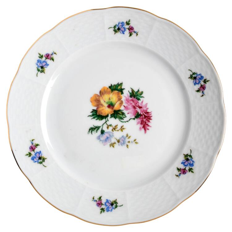 Country Garden Bread & Butter Plate