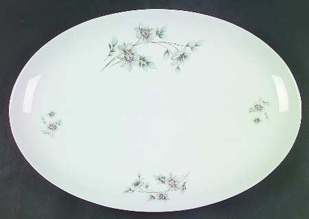 Springtime 15" Oval Serving Platter