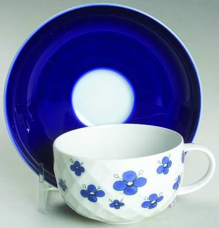 Kopenhagen Flat Cup & Saucer Set