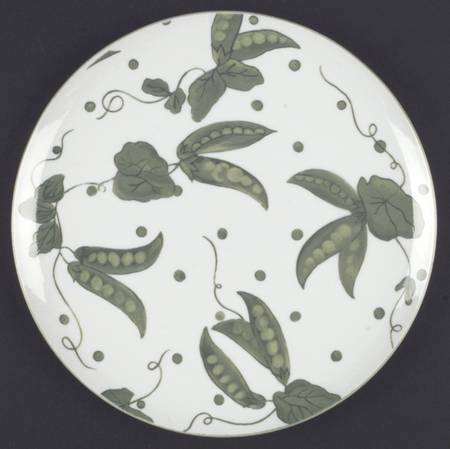 Vegetable Polka Dot Dinner Plate