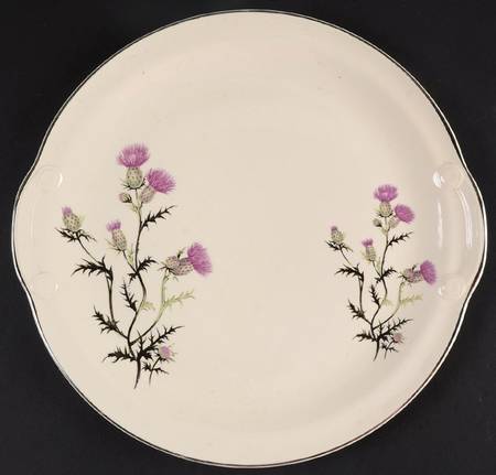 Thistle (Laurel) Cake Plate