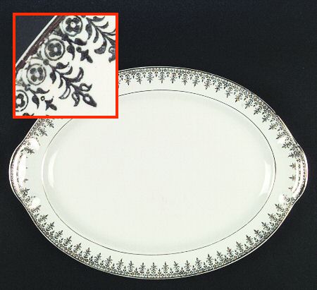 TST291 13" Oval Serving Platter
