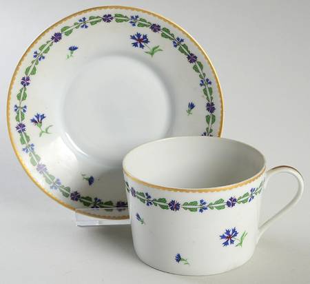 Villandry Flat Cup & Saucer Set by Tiffany