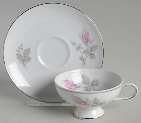 Serenade Footed Demitasse Cup & Saucer Set