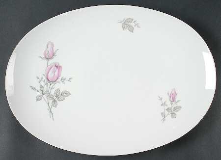 Serenade 15" Oval Serving Platter