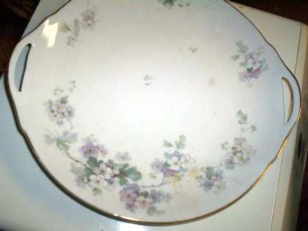 3214 Handled Cake Plate