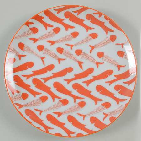 Herring Bone Salad Plate