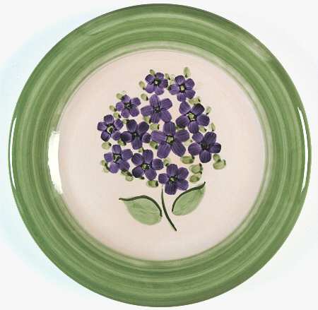 Spirale Green Salad Plate