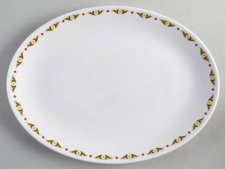Arabesque 13" Oval Serving Platter