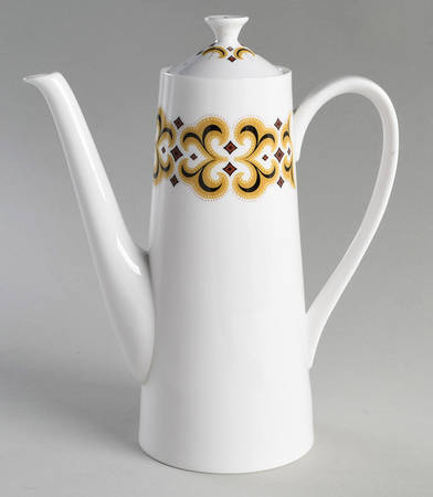Arabesque Coffee Pot & Lid