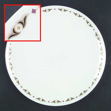 Arabesque Dinner Plate
