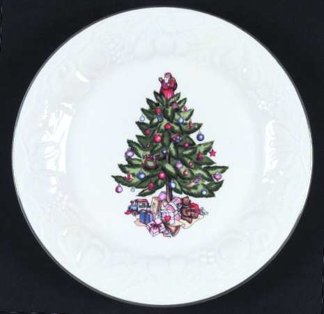 Christmas Time Salad Plate