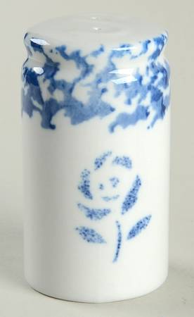 Sponge Blue Salt Shaker