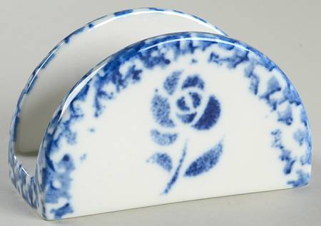Sponge Blue Napkin Holder