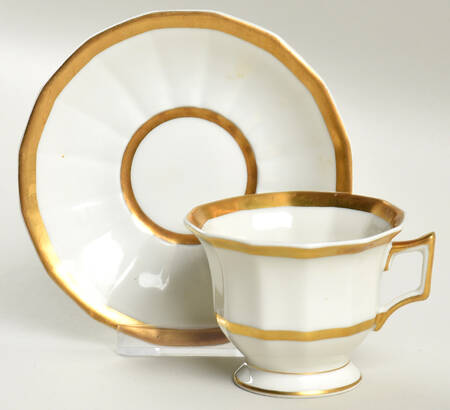 TRV180 Footed Demitasse Cup & Saucer Set by Tressemanes & Vogt