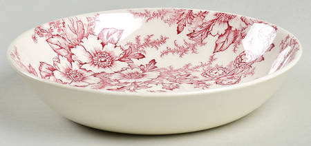 Dogwood Pink (Coupe, Smooth, White) Coupe Soup Bowl
