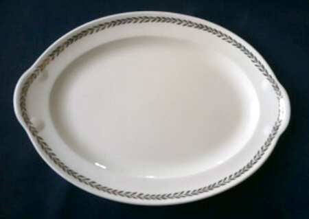 TST318 12" Oval Serving Platter