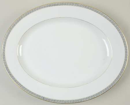 4157 15" Oval Serving Platter