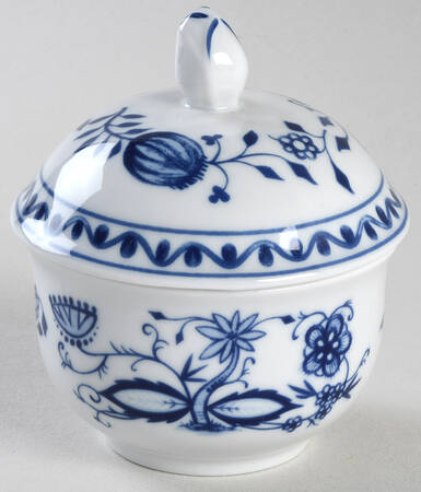 Zwiebelmuster Sugar Bowl & Lid