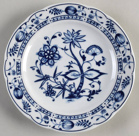 Zwiebelmuster Salad Plate