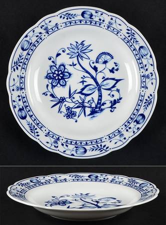 Zwiebelmuster Rim Soup Bowl