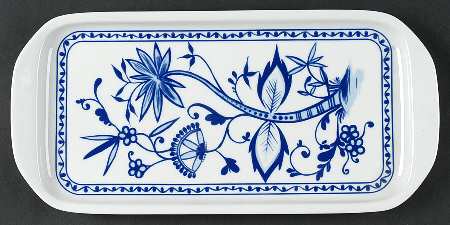Zwiebelmuster Large Sandwich Tray