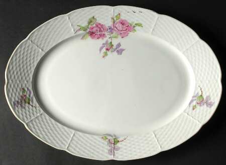 THU132 12" Oval Serving Platter