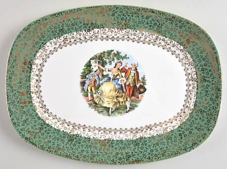 TST332 13" Oval Serving Platter