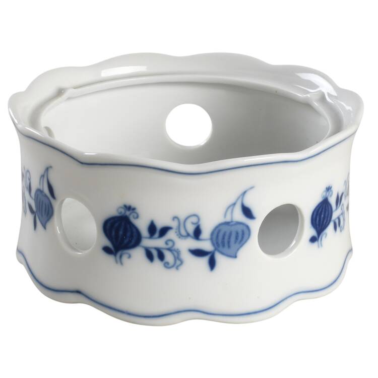 Blue Onion Bottom for 2 Pc Warmer Stand by Tirschenreuth