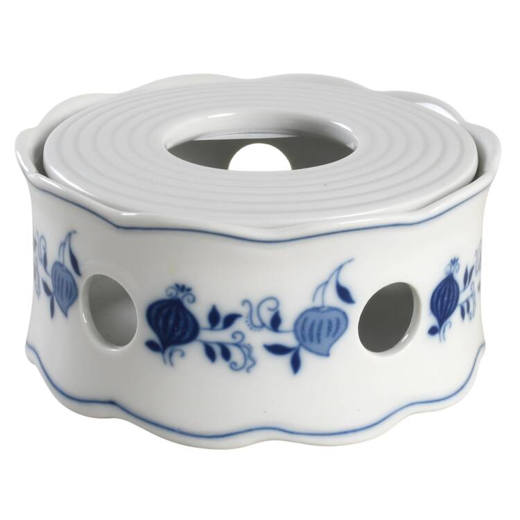 Blue Onion 2 Piece Warmer Stand by Tirschenreuth