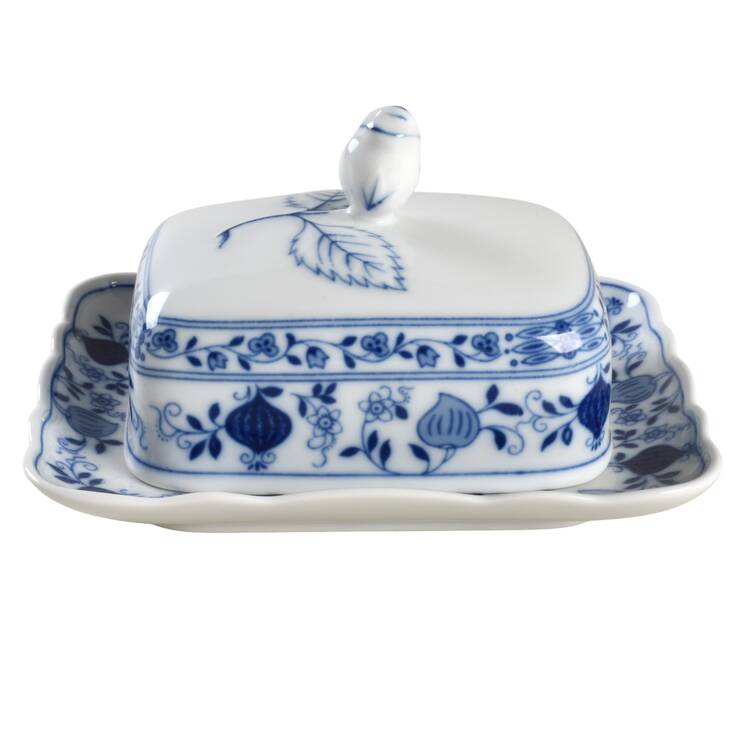 Blue Onion 1/4 Lb Covered Butter by Tirschenreuth