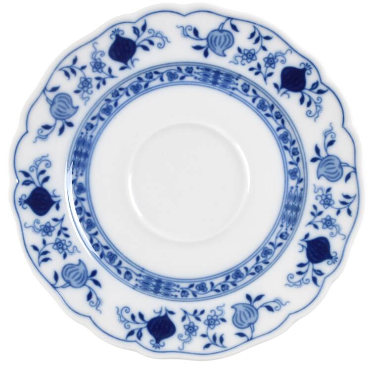 Blue Onion Saucer for Cream Soup Bowl by Tirschenreuth