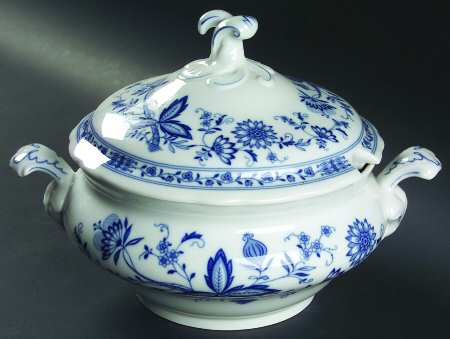Blue Onion Tureen &  Lid