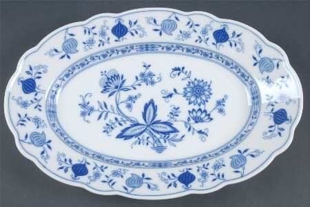 Blue Onion 13" Oval Serving Platter