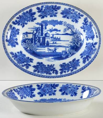 TSL13 10" Oval Vegetable Bowl