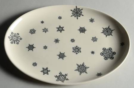 Midnight 11" Oval Serving Platter