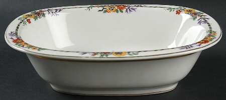 TRV192 9" Oval Vegetable Bowl