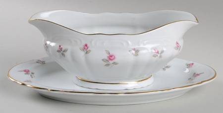 Du Barry Gravy Boat & Underplate