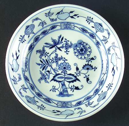 Blue Onion (Smooth) Coupe Soup Bowl