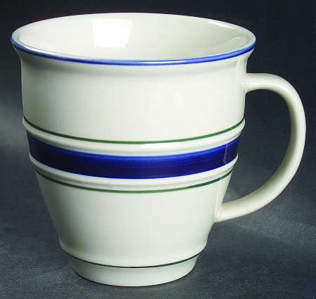 Blue Crock (Blue Edge) Mug