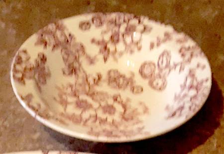 Dogwood Brown Fruit/Dessert (Sauce) Bowl