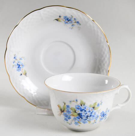 THU137 Flat Cup & Saucer Set