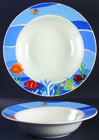 Under The Sea Rim Soup Bowl