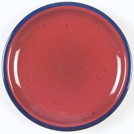 Images Blue Red Dinner Plate