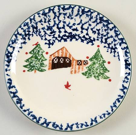 Holiday Wilderness Salad Plate