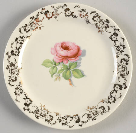 1958-1-2 Bread & Butter Plate