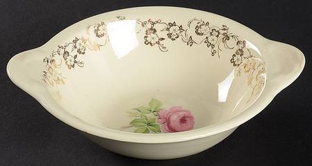 1958-1-2 Lugged Cereal Bowl by Taylor, Smith & Taylor (Ts&T)